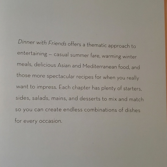 Dinner With Friends Cookbook - Picture 3 of 4